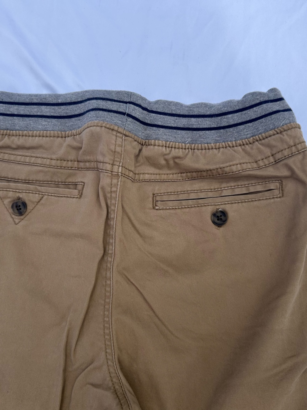 Cat & Jack Boys Brown Drawstring Jogger Pants size 16 - Picture 7 of 7
